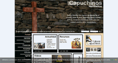 Desktop Screenshot of hermanoscapuchinos.org